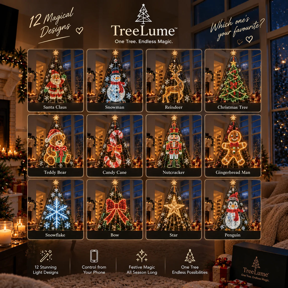 TreeLume™ — Christmas Tree LED Lights