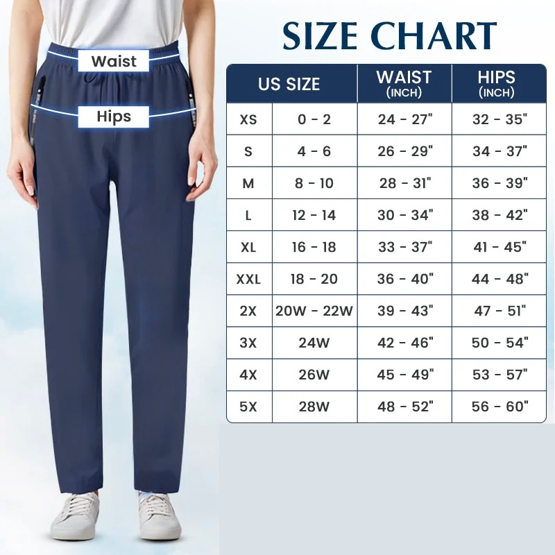 StretchActive - Women's Ultra Stretch Ice Silk Comfort Casual Pants