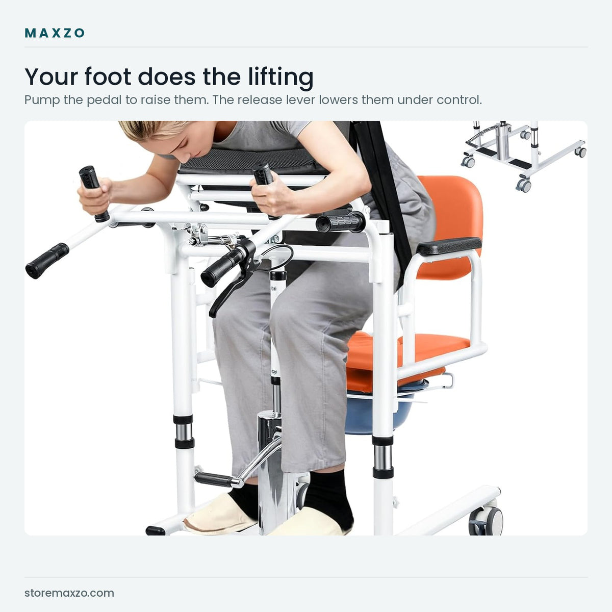 MAXZO Patient Transfer Chair