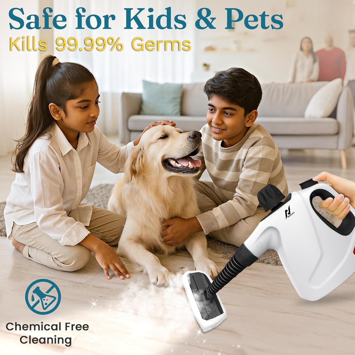 Steam Cleaner Multi-Purpose Steam Cleaning