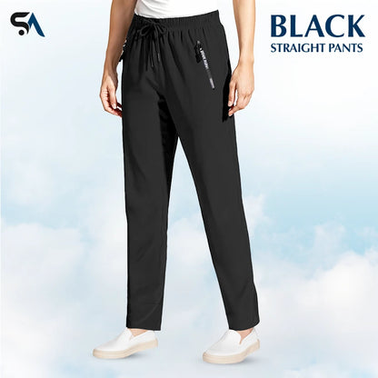 StretchActive - Women's Ultra Stretch Ice Silk Comfort Casual Pants
