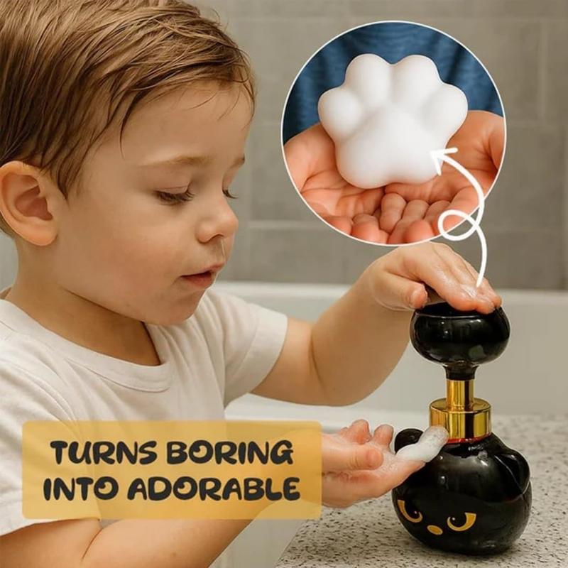 Cute Cat Paw Foam Soap Dispenser