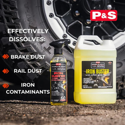 Iron Buster Pro – Safe Wheel & Paint Iron Remover for Alloy, Chrome & Steel