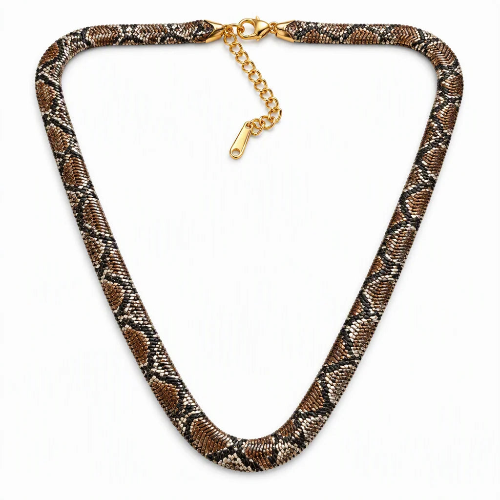 Serpent Statement Necklace