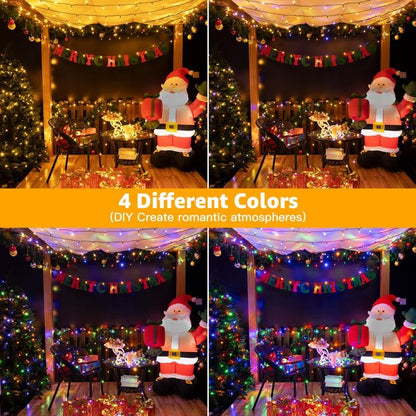 210FT 640LED Color Changing Christmas Lights