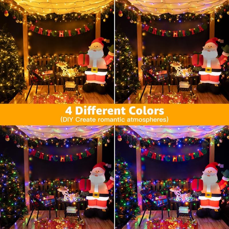 210FT 640LED Color Changing Christmas Lights