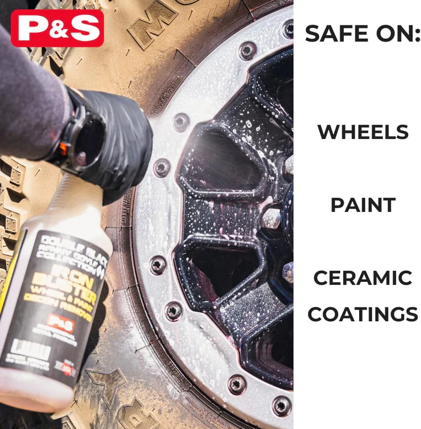 Iron Buster Pro – Safe Wheel & Paint Iron Remover for Alloy, Chrome & Steel