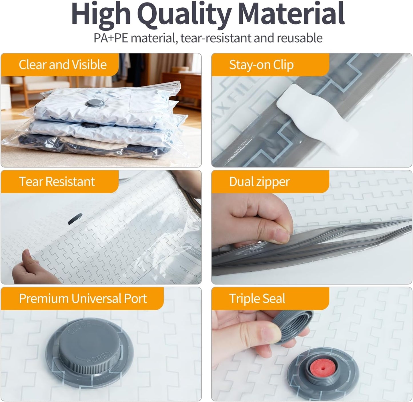 NOVA™️  Vacuum Bags with Electric Pump (9 Pack)