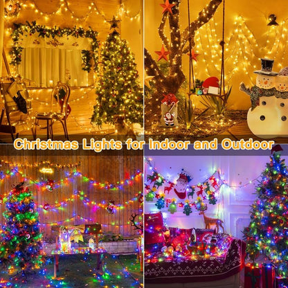 210FT 640LED Color Changing Christmas Lights