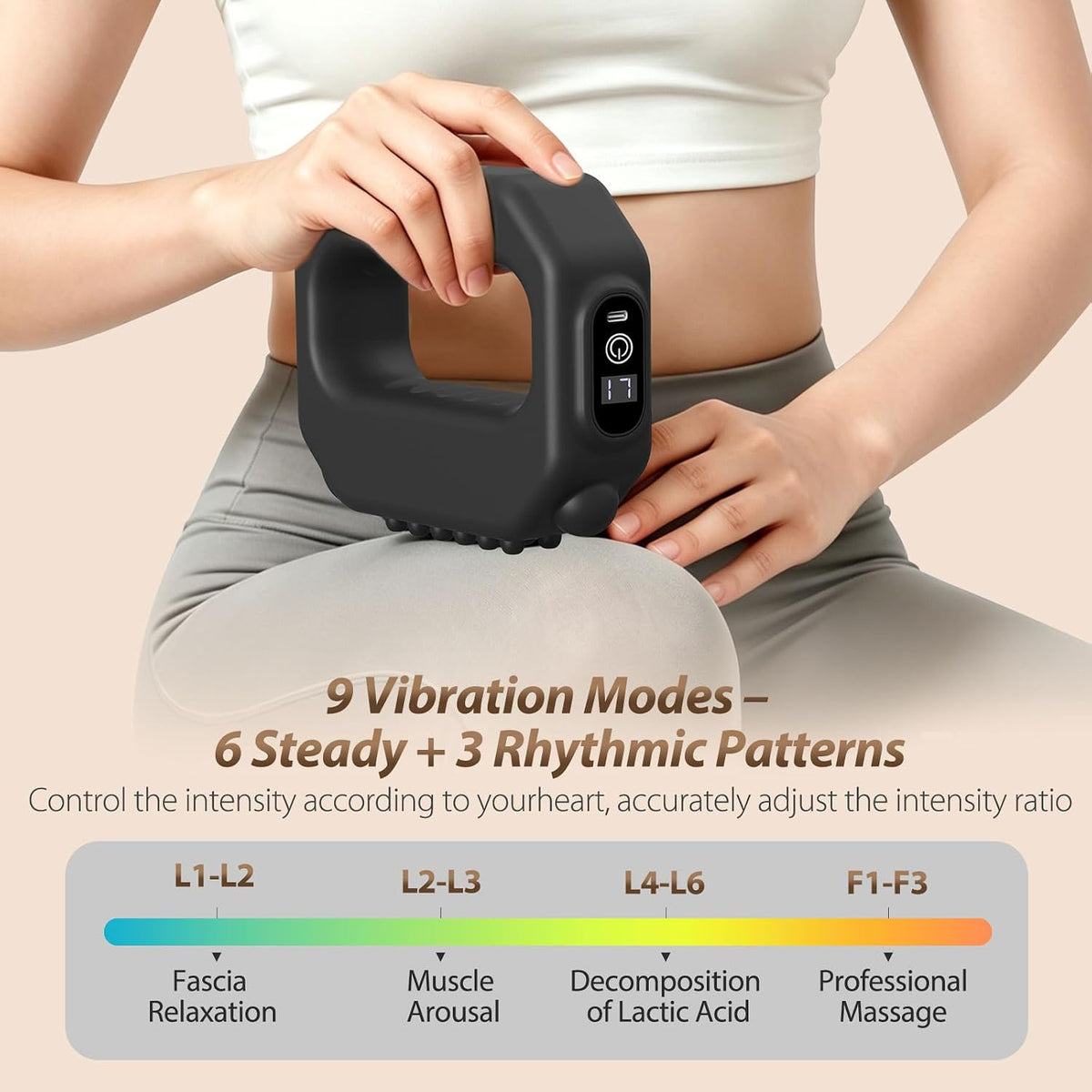 NOVA™ PulseBelt Vibrating Fascia Ring