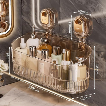 Suction Cup Punch-Free Storage Rack