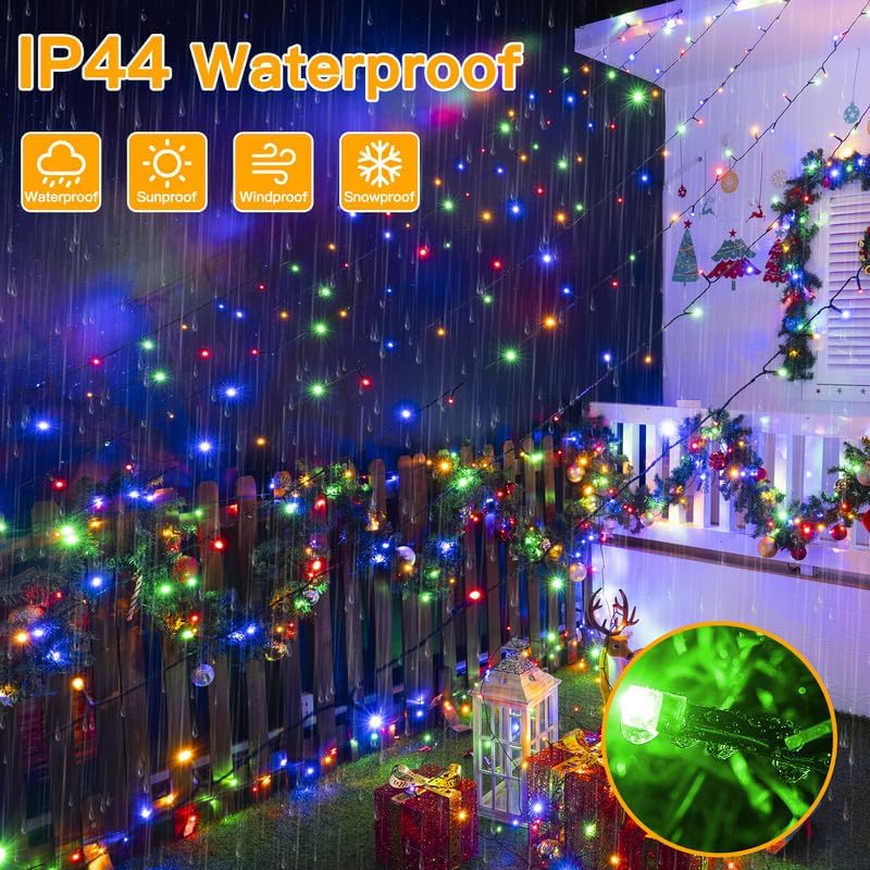 210FT 640LED Color Changing Christmas Lights