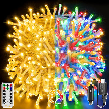 210FT 640LED Color Changing Christmas Lights