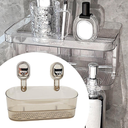 Suction Cup Punch-Free Storage Rack
