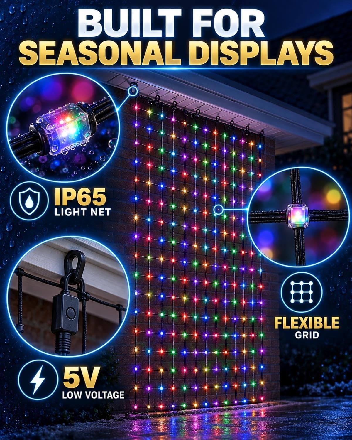 Smart Wall Curtain Light