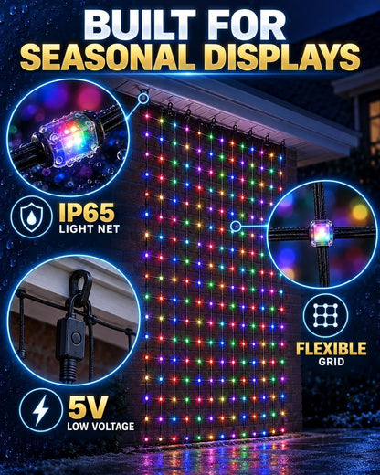 Smart Wall Curtain Light