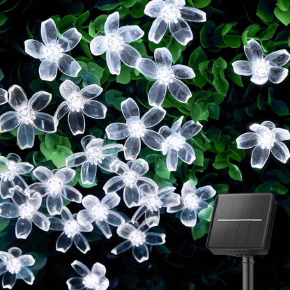 Brightown 60 LED Solar Flower String Lights