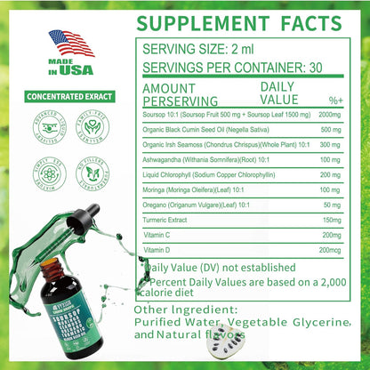 Soursop Bitters Liquid Drops 10- in-1