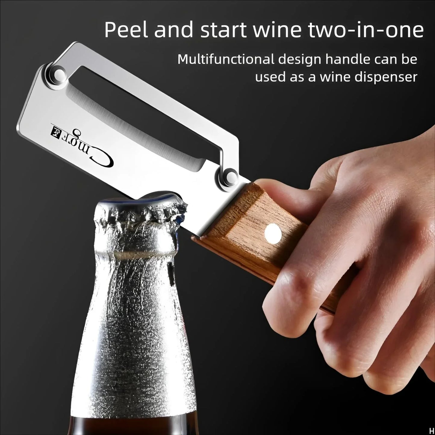 2-in-1 Premium Stainless Steel Vegetable Peeler Pro