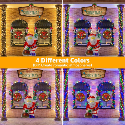 210FT 640LED Color Changing Christmas Lights