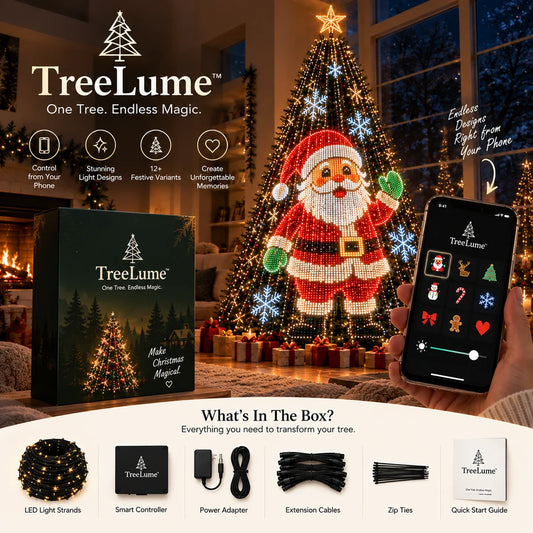 TreeLume™ — Christmas Tree LED Lights