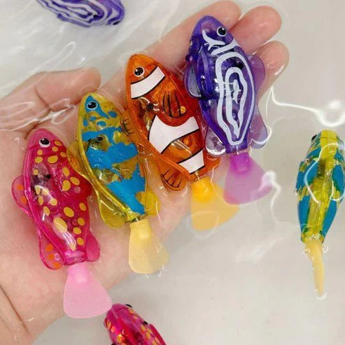 Magic Swimming Fish with Lights 4pc