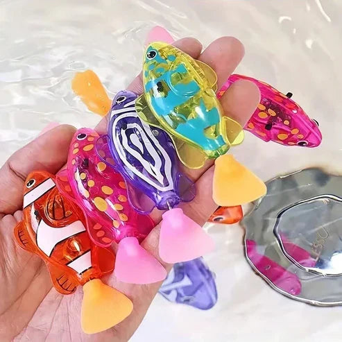 Magic Swimming Fish with Lights 4pc
