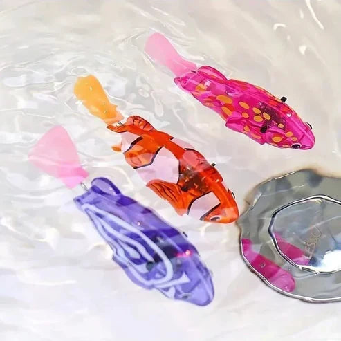 Magic Swimming Fish with Lights 4pc