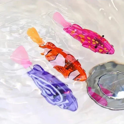 Magic Swimming Fish with Lights 4pc