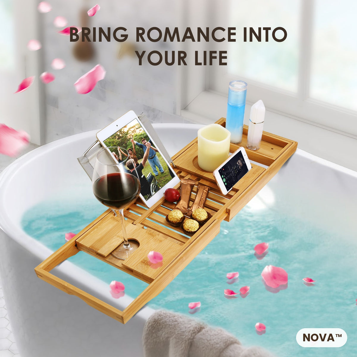 NOVA™ SoakLuxe Bath Caddy