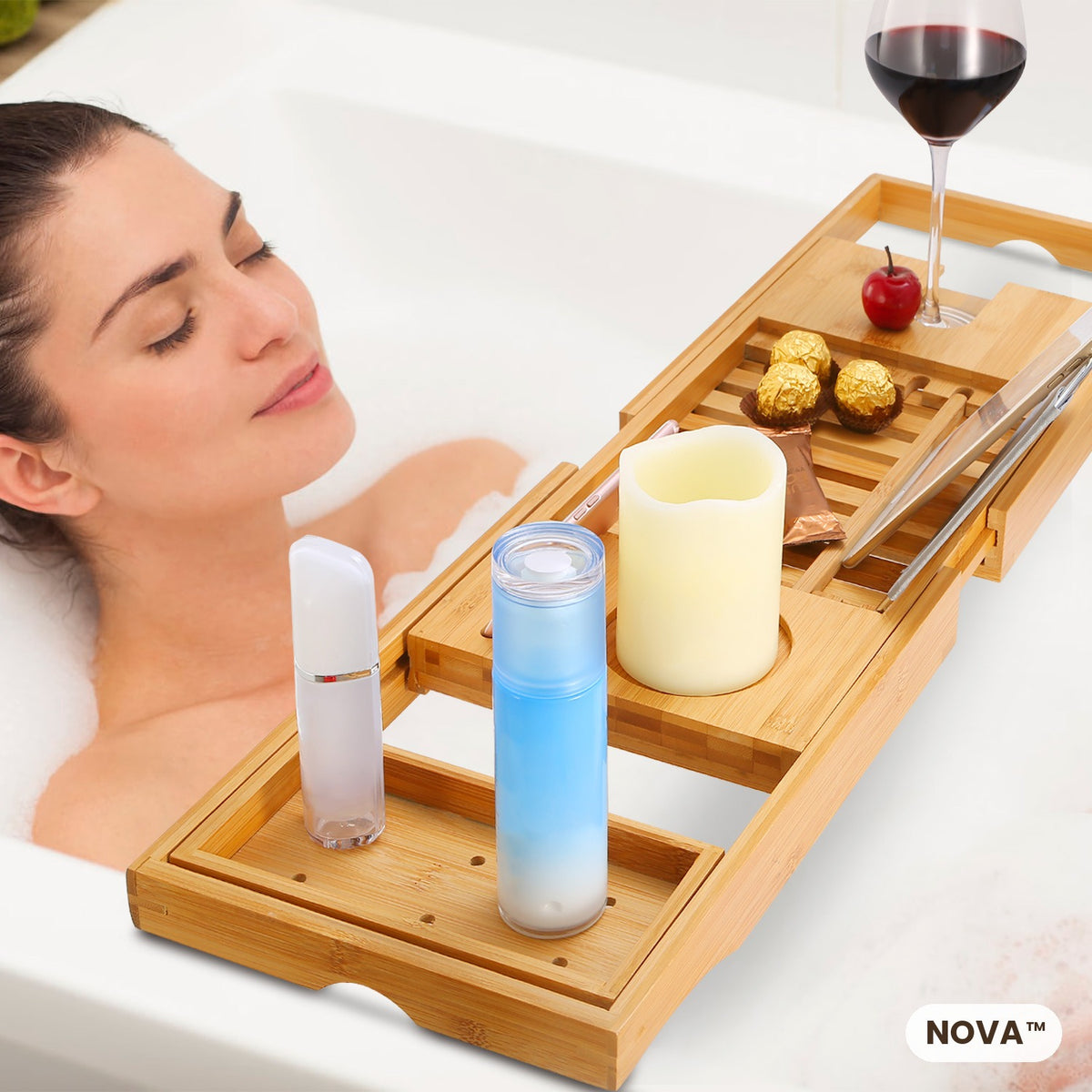NOVA™ SoakLuxe Bath Caddy