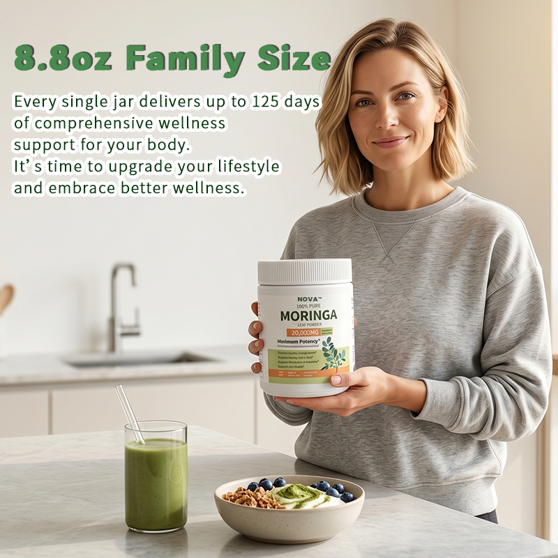 NOVA™️ 100% Pure Moringa Leaf Powder