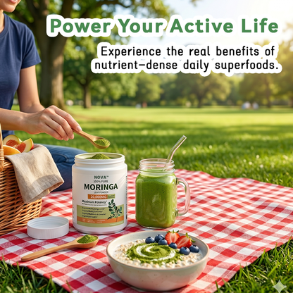NOVA™️ 100% Pure Moringa Leaf Powder