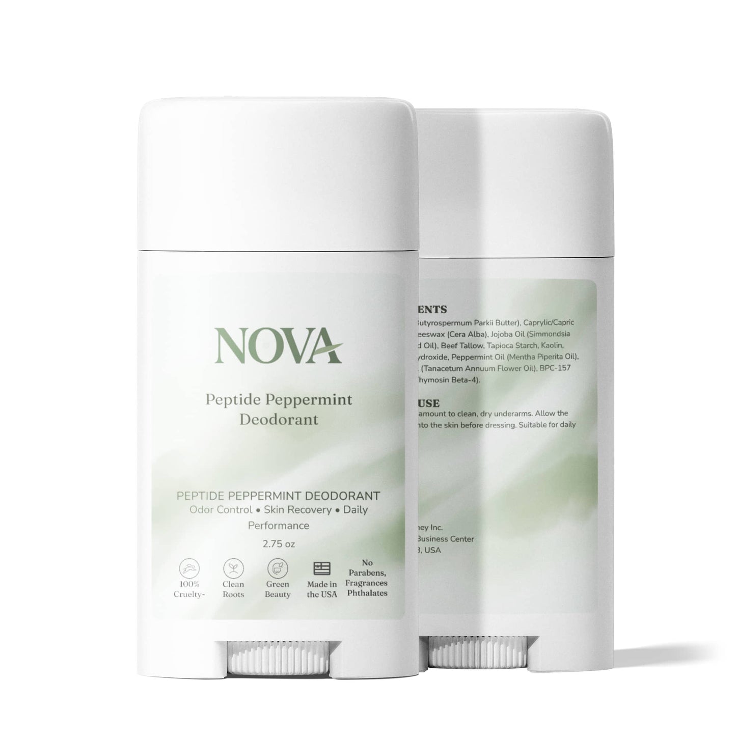 Peptide Peppermint Deodorant