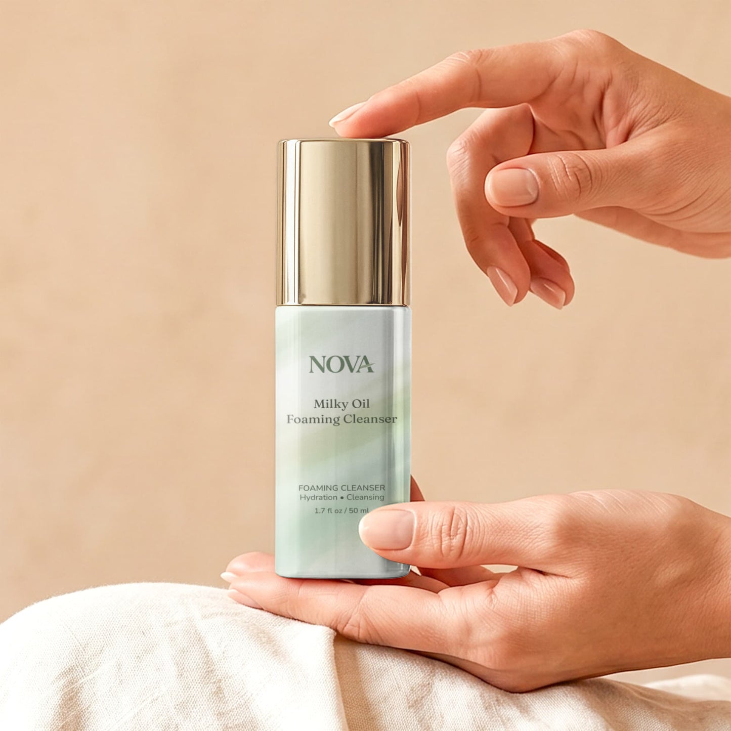 Milky Oil Foaming Cleanser