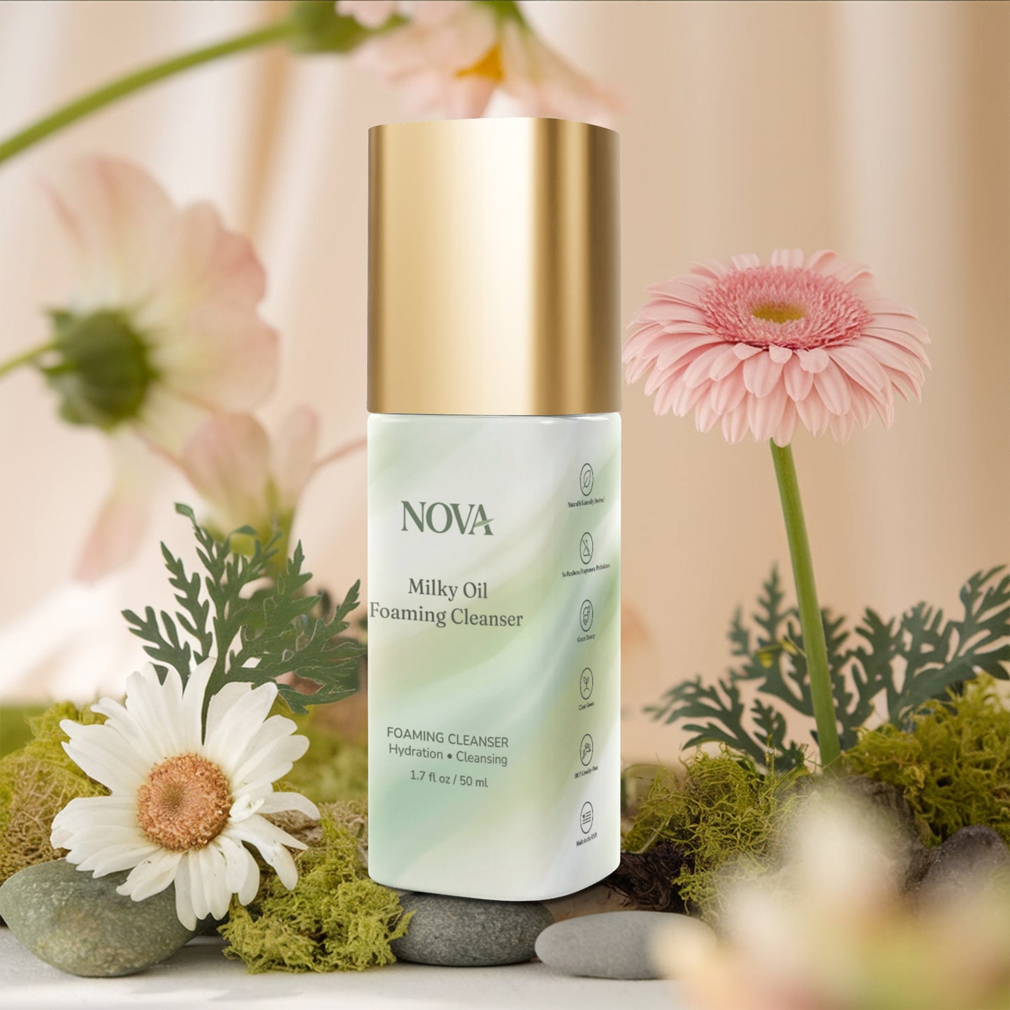 Milky Oil Foaming Cleanser