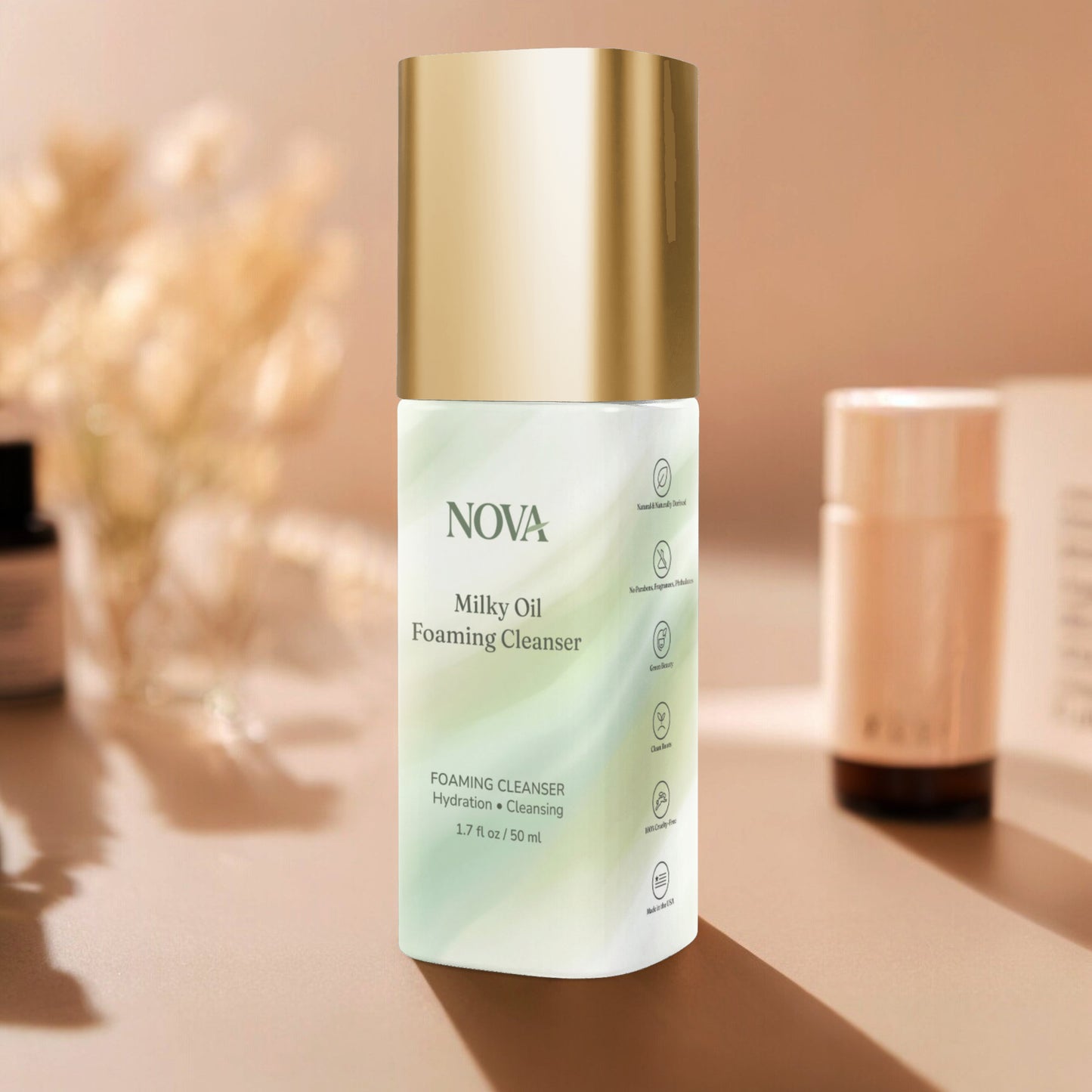 Milky Oil Foaming Cleanser