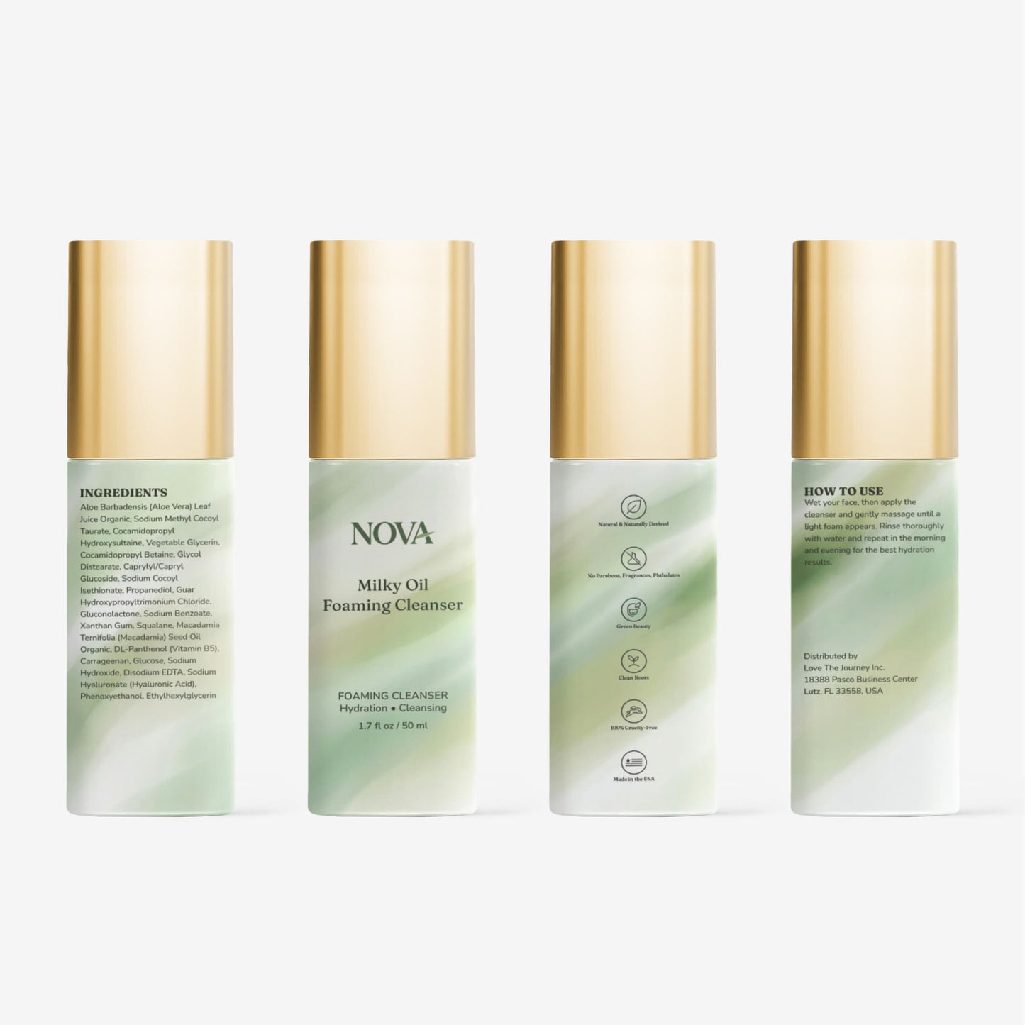 Milky Oil Foaming Cleanser