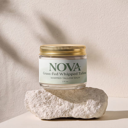 Whipped Grass-Fed Tallow Balm with Vanilla Bean