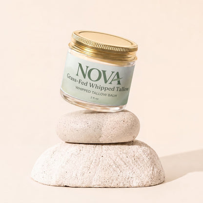 Whipped Grass-Fed Tallow Balm with Vanilla Bean