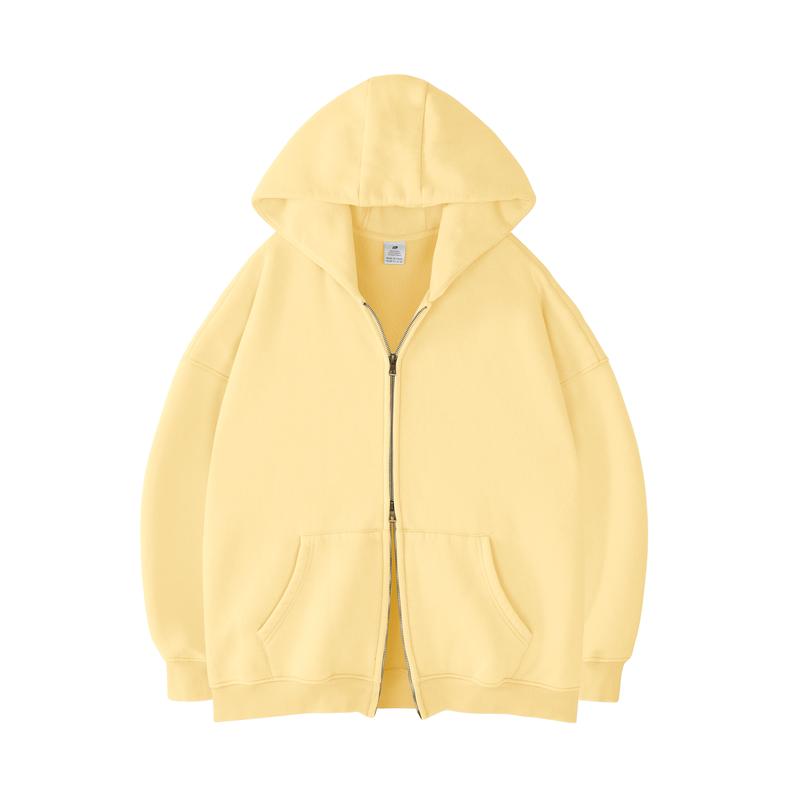 Unisex Oversized zip up hoodie