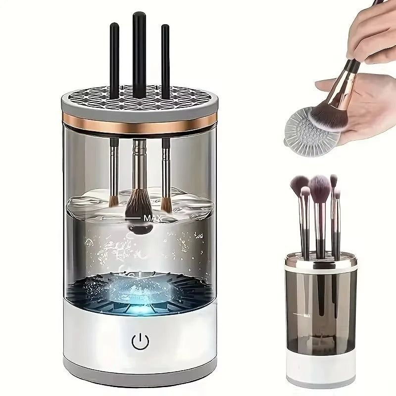 NOVA™ 3 In 1 Electric Portable Makeup Brush Cleaner