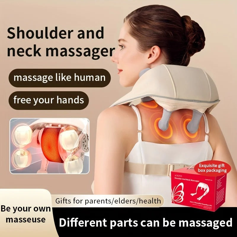 Electric Neck And Shoulder Kneading Massage Pillow