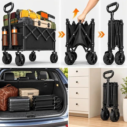 Heavy Duty Folding Wagon Cart