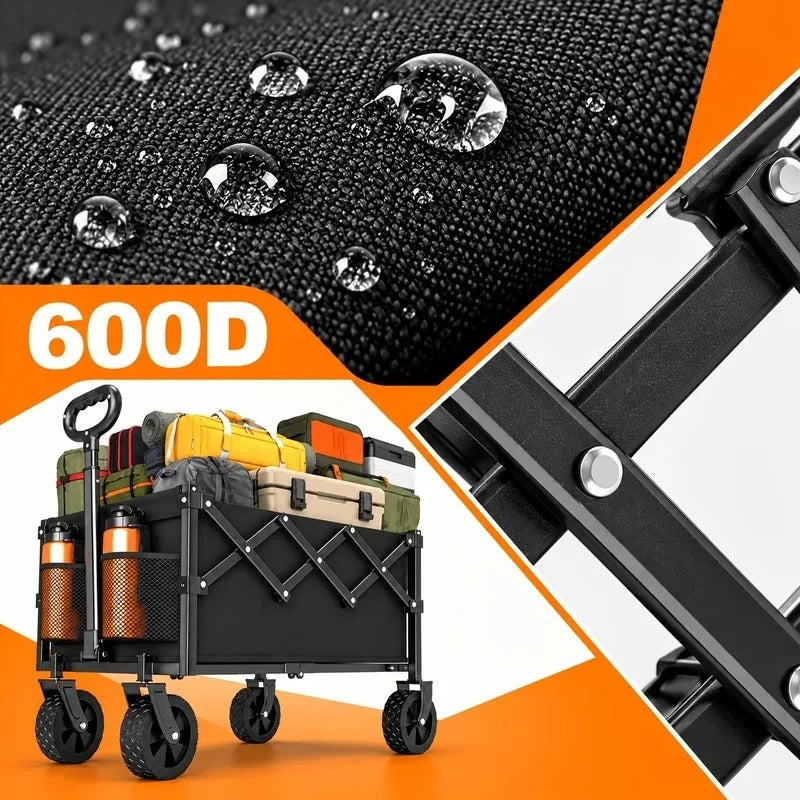 Heavy Duty Folding Wagon Cart
