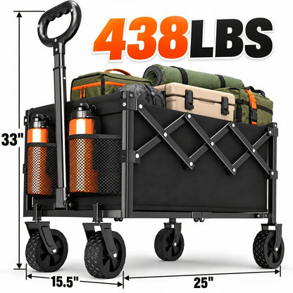 Heavy Duty Folding Wagon Cart