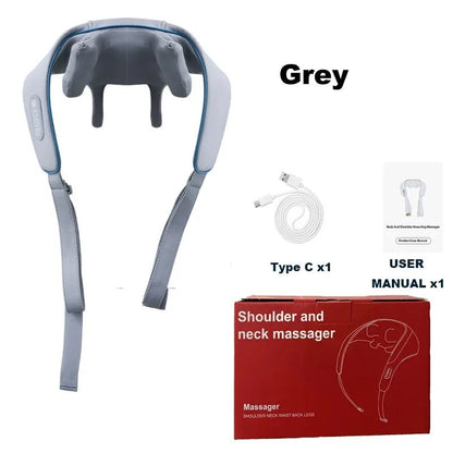 Electric Neck And Shoulder Kneading Massage Pillow