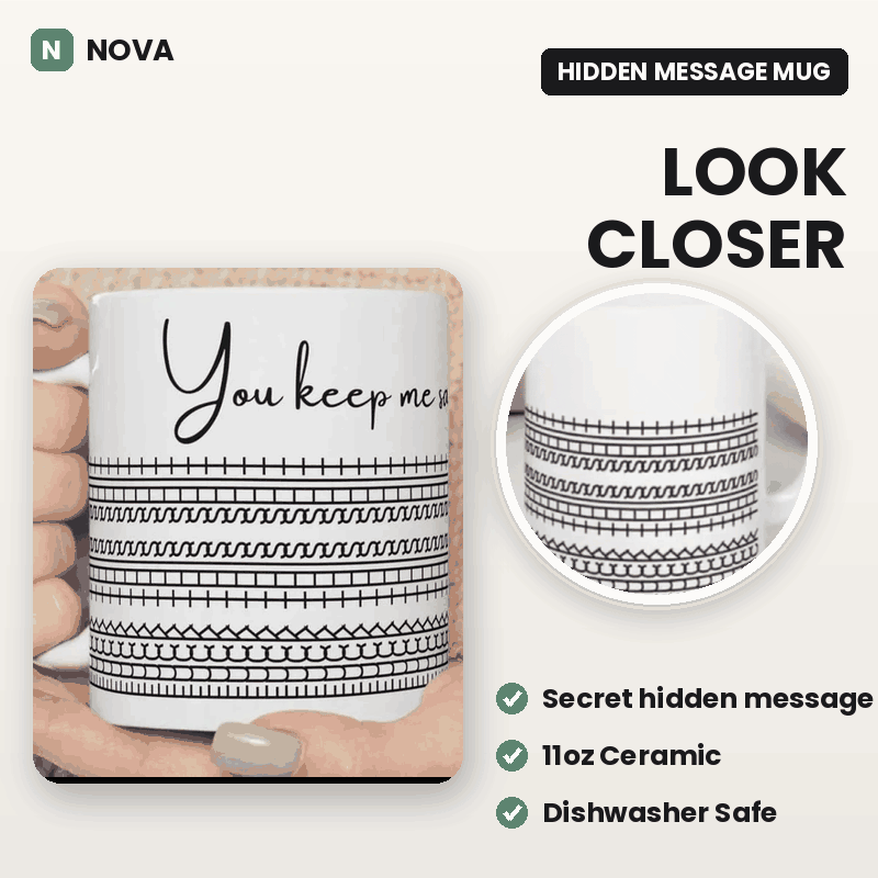 Fck This Sht Hidden Message Coffee Mug