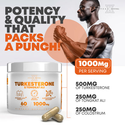 Turkesterone & Tongkat Ali by Peak X Revival