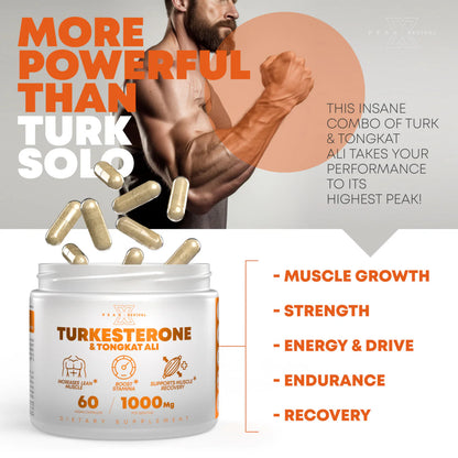 Turkesterone & Tongkat Ali by Peak X Revival